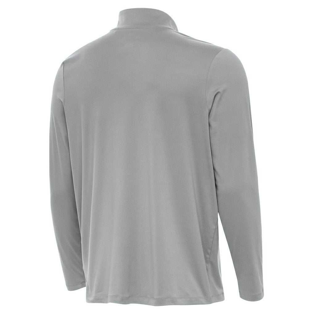 Cleveland Browns Antigua Reprocess Quarter-Zip Top Gray