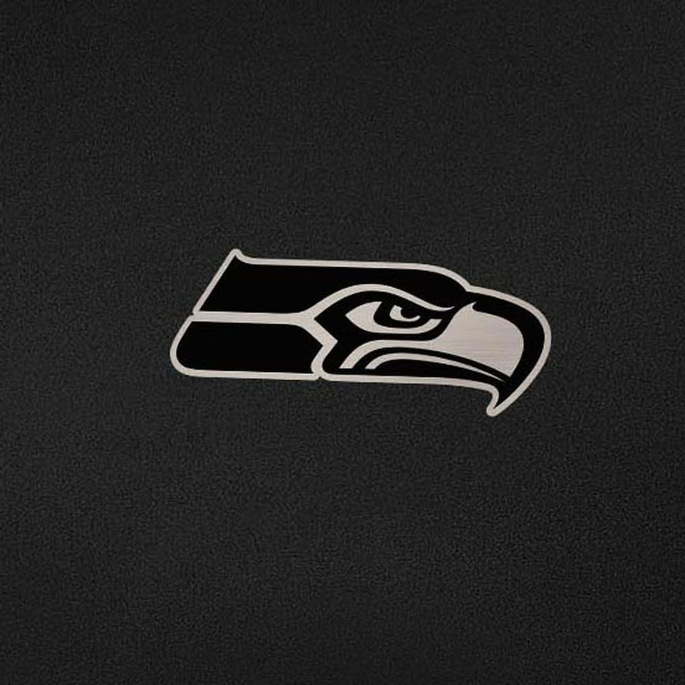 Seattle Seahawks Antigua Reprocess Quarter-Zip Top Black