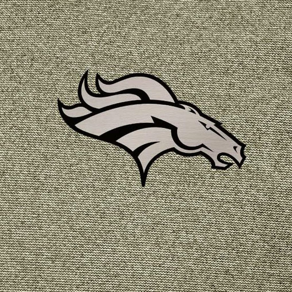 Denver Broncos Antigua Subtle Quarter-Zip Top Heather Olive