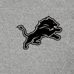 Detroit Lions Antigua Subtle Quarter-Zip Top Heather Gray