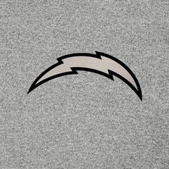Los Angeles Chargers Antigua Subtle Quarter-Zip Top Heather Gray