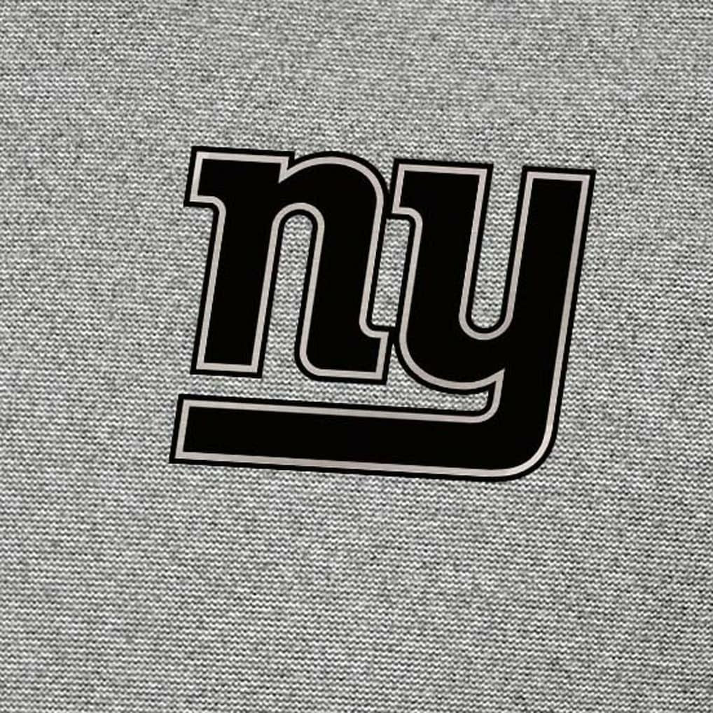 New York Giants Antigua Subtle Quarter-Zip Top Heather Gray