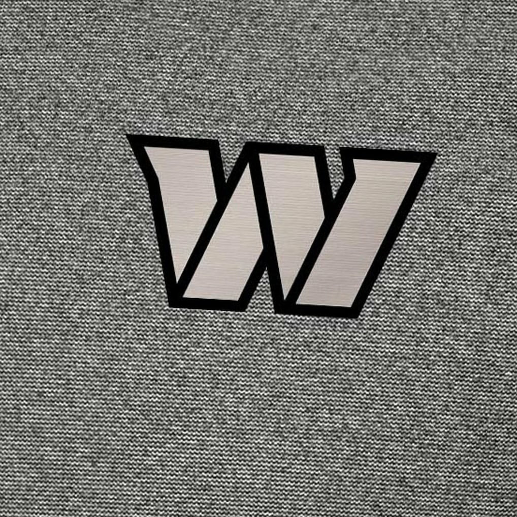 Washington Commanders Antigua Subtle Quarter-Zip Top Heather Black
