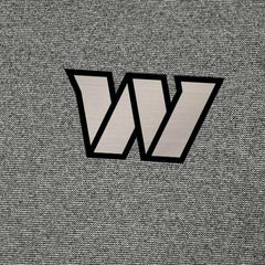 Washington Commanders Antigua Subtle Quarter-Zip Top Heather Black