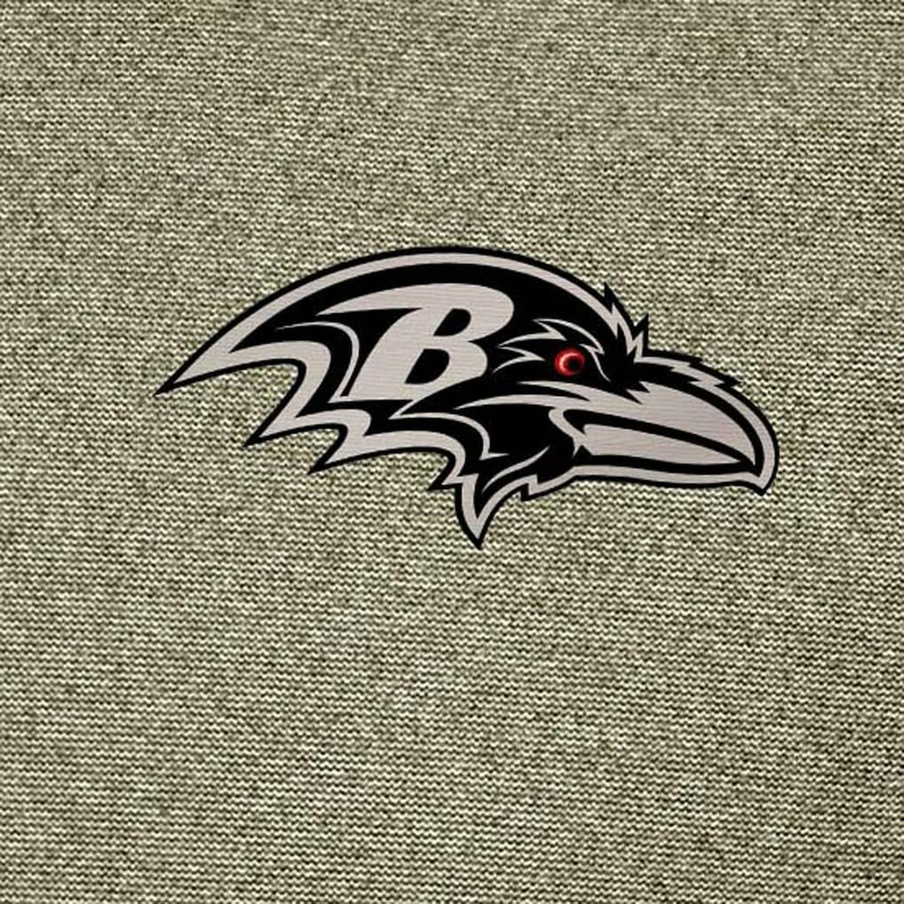 Baltimore Ravens Antigua Subtle Quarter-Zip Top Heather Olive