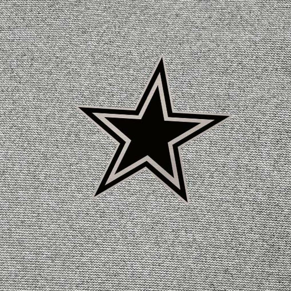 Dallas Cowboys Antigua Subtle Quarter-Zip Top Heather Gray