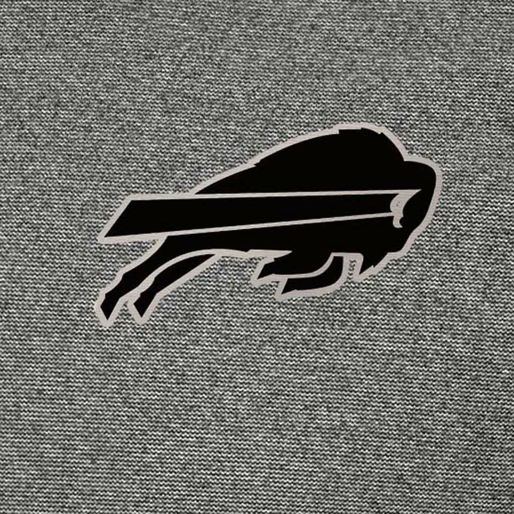 Buffalo Bills Antigua Subtle Quarter-Zip Top Heather Black