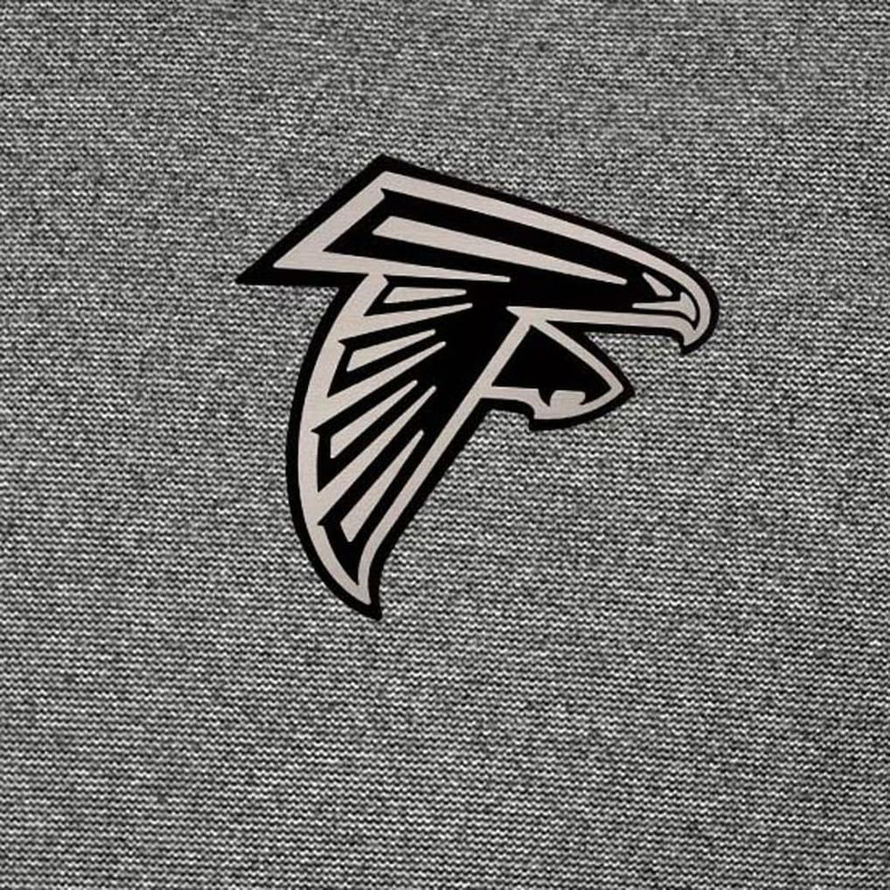 Atlanta Falcons Antigua Subtle Quarter-Zip Top Charcoal