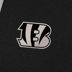 Cincinnati Bengals Antigua Brushed Carbon Victory Pullover Hoodie Black