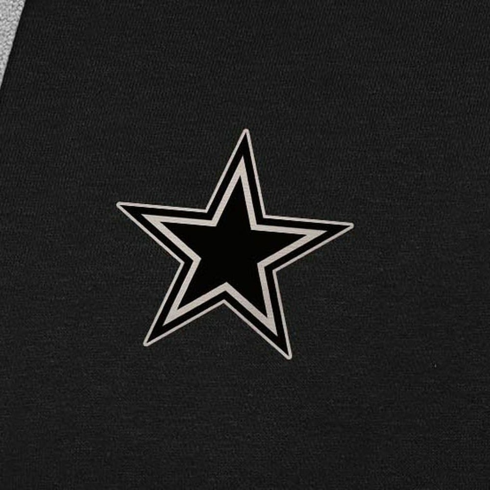 Dallas Cowboys Antigua Brushed Carbon Victory Pullover Hoodie Black