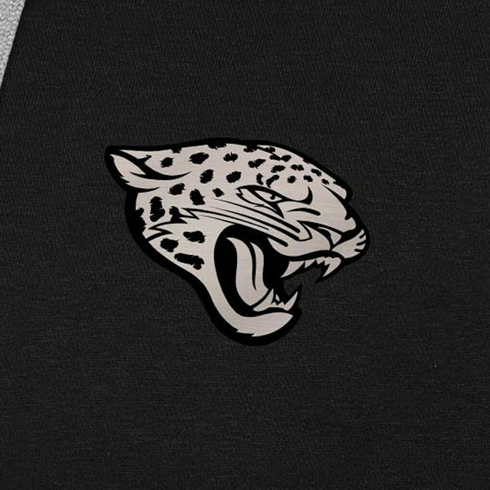 Jacksonville Jaguars Antigua Brushed Carbon Victory Pullover Hoodie Black