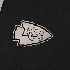 Kansas City Chiefs Antigua Brushed Carbon Victory Pullover Hoodie Black