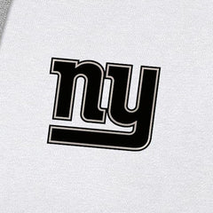 New York Giants Antigua Brushed Carbon Victory Pullover Hoodie White