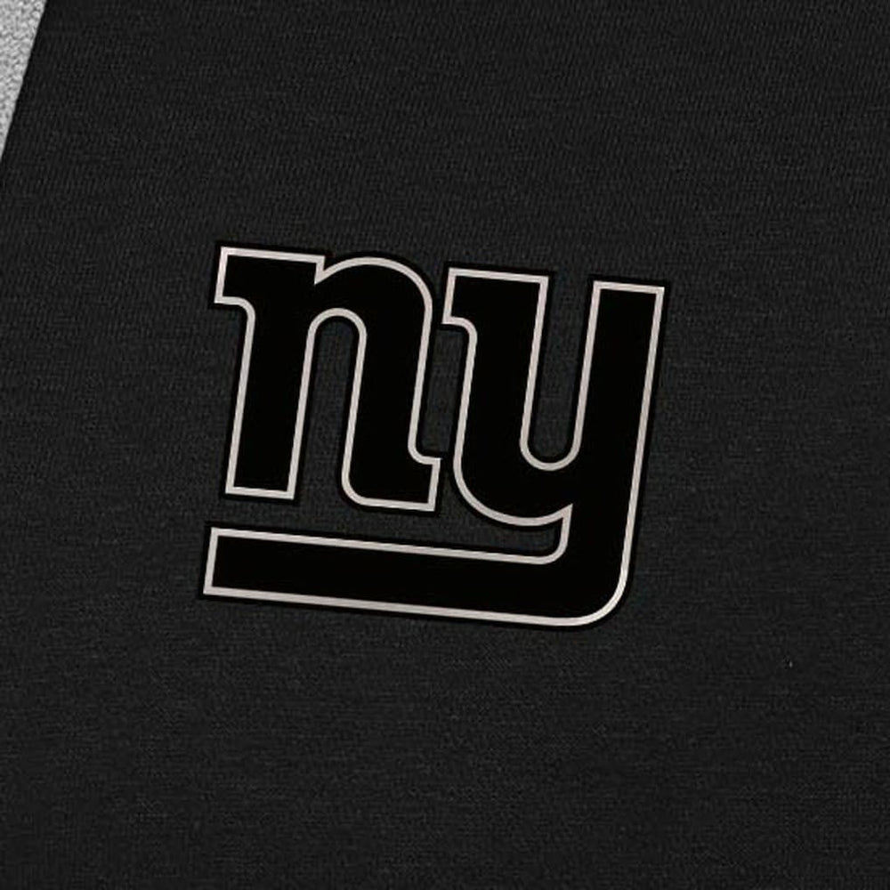 New York Giants Antigua Brushed Carbon Victory Pullover Hoodie Black