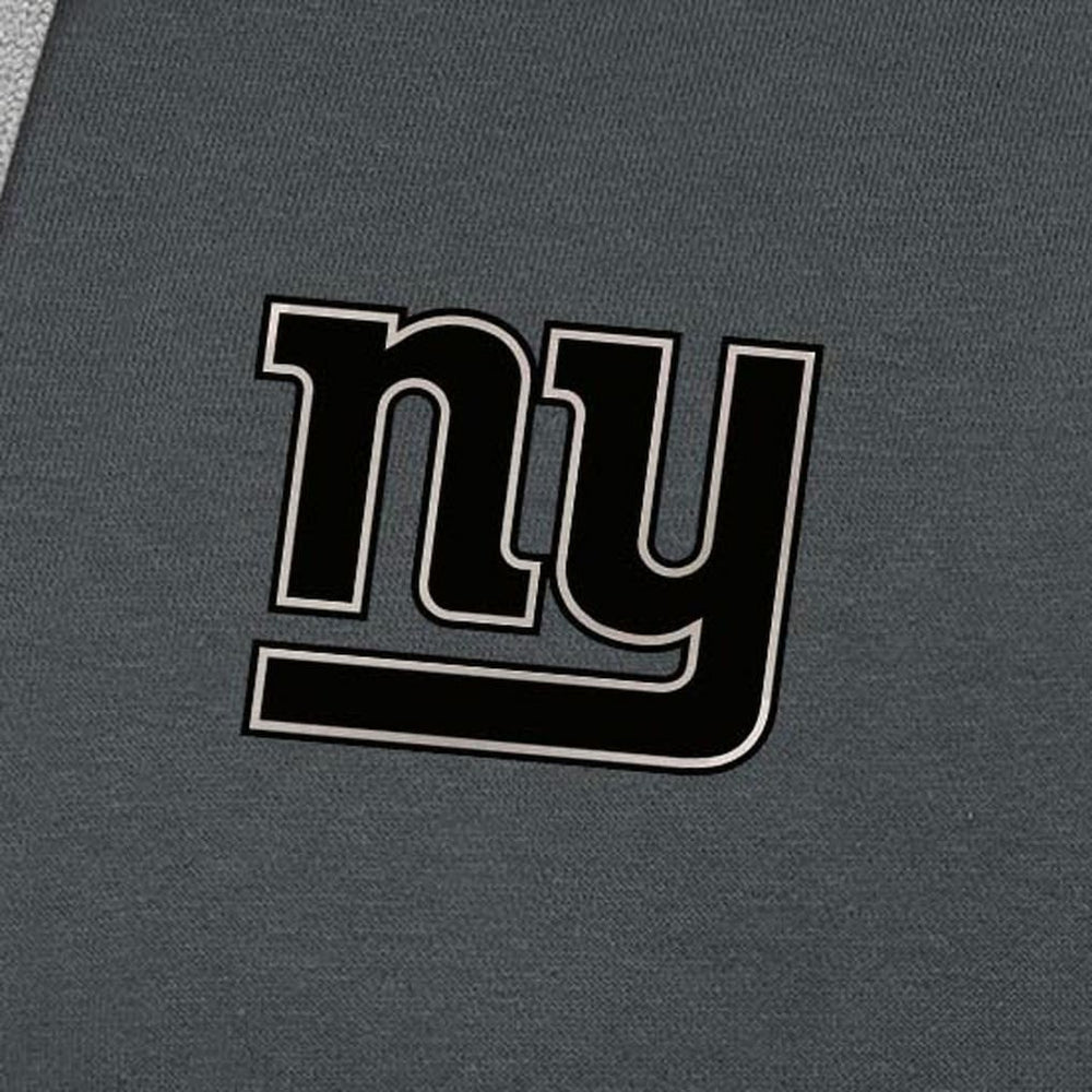 New York Giants Antigua Brushed Carbon Victory Pullover Hoodie Charcoal