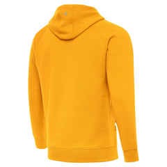 Pittsburgh Steelers Antigua Brushed Carbon Victory Pullover Hoodie Gold