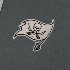 Tampa Bay Buccaneers Antigua Brushed Carbon Victory Pullover Hoodie Charcoal