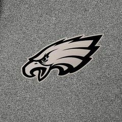 Philadelphia Eagles Antigua Effortless Full-Zip Hoodie Jacket Heather Black