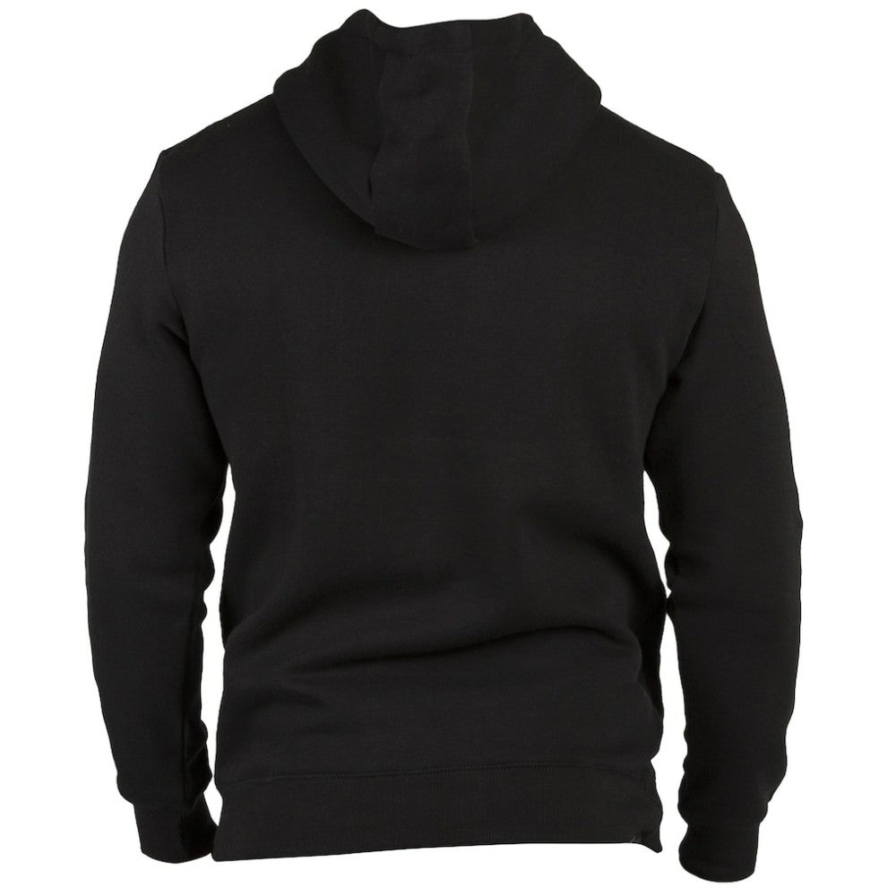 Manchester City 1863FC Monochrome Badge Fleece Pullover Hoodie Black