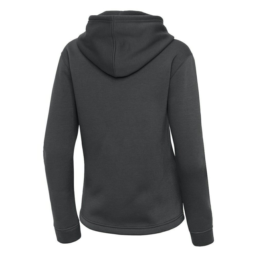 NHL Pittsburgh Penguins Antigua Women's Contemporary Quarter-Zip Hoodie - Pewter