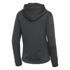 NHL Vancouver Canucks Antigua Women's Contemporary Quarter-Zip Hoodie - Pewter