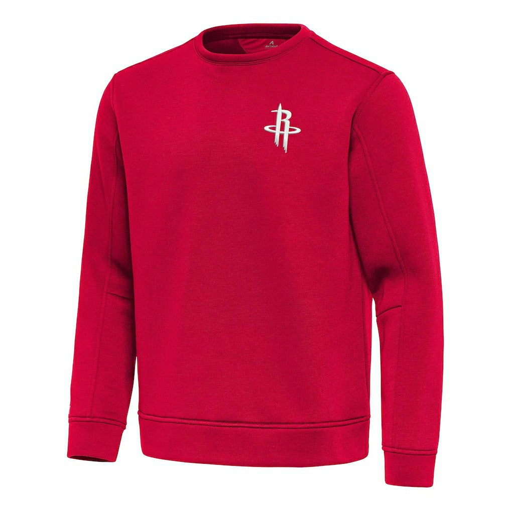Houston Rockets Antigua Relevant Pullover Sweatshirt Red