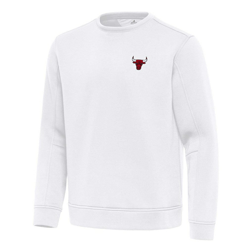 Chicago Bulls Antigua Relevant Pullover Sweatshirt White