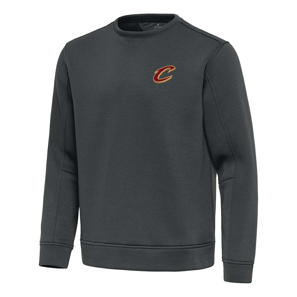 Cleveland Cavaliers Antigua Relevant Pullover Sweatshirt Pewter