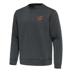 Cleveland Cavaliers Antigua Relevant Pullover Sweatshirt Pewter
