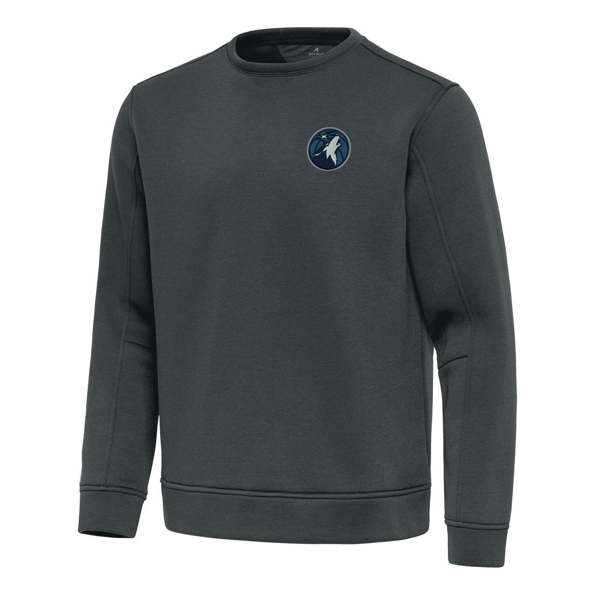 Minnesota Timberwolves Antigua Relevant Pullover Sweatshirt Pewter