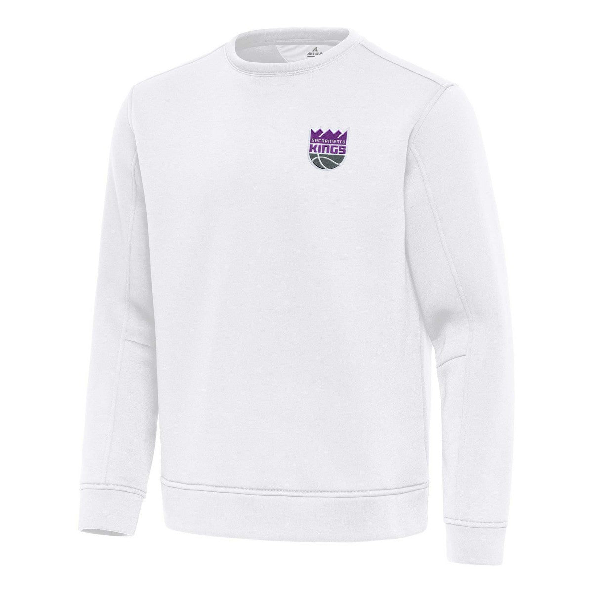 Sacramento Kings Antigua Relevant Pullover Sweatshirt White