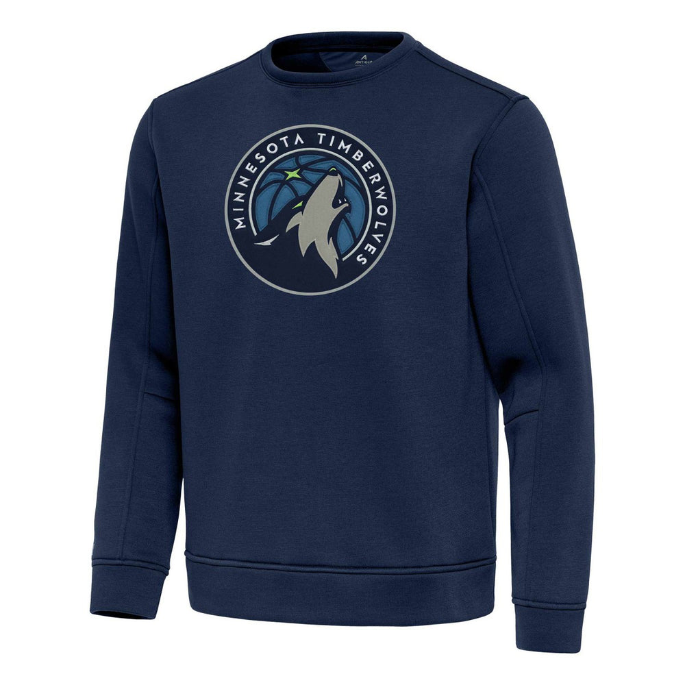 Minnesota Timberwolves Antigua Relevant Pullover Sweatshirt Navy