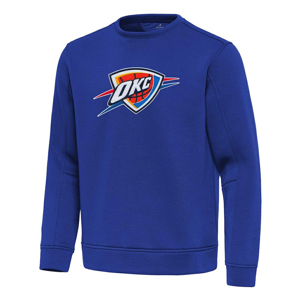 Oklahoma City Thunder Antigua Relevant Pullover Sweatshirt Blue