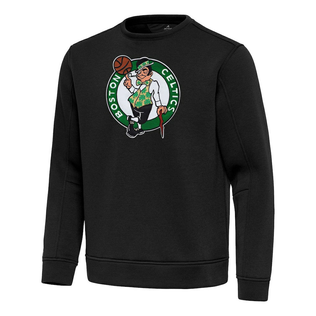 Boston Celtics Antigua Relevant Pullover Sweatshirt Black