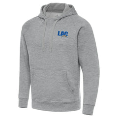 Men's Los Angeles Chargers Antigua Victory Pullover Hoodie Heather Gray