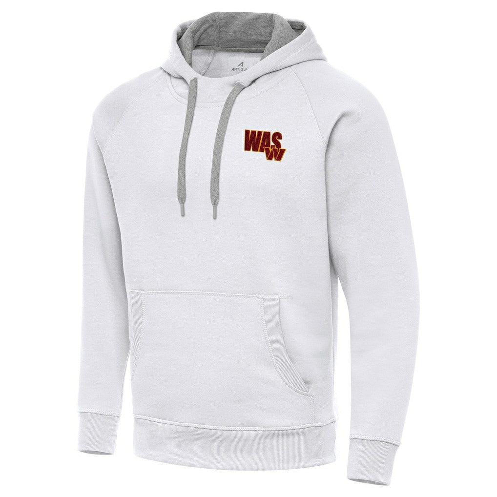 Men's Washington Commanders Antigua Victory Pullover Hoodie White
