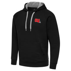 Men's Cleveland Browns Antigua Victory Pullover Hoodie Black