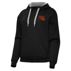 Washington Commanders Antigua Women's Victory Pullover Hoodie Black