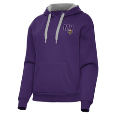 Minnesota Vikings Antigua Women's Victory Pullover Hoodie Purple