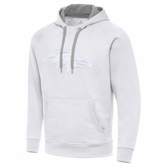 Baltimore Ravens Antigua Victory Pullover Hoodie White