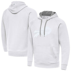 Buffalo Bills Antigua Victory Pullover Hoodie White