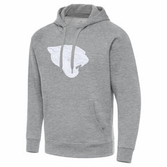 Jacksonville Jaguars Antigua Victory Pullover Hoodie Heather Gray