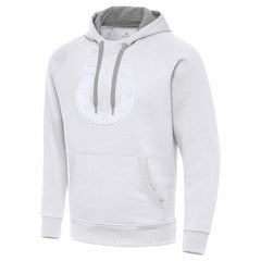 Indianapolis Colts Antigua Victory Pullover Hoodie White
