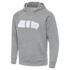Seattle Seahawks Antigua Victory Pullover Hoodie Heather Gray