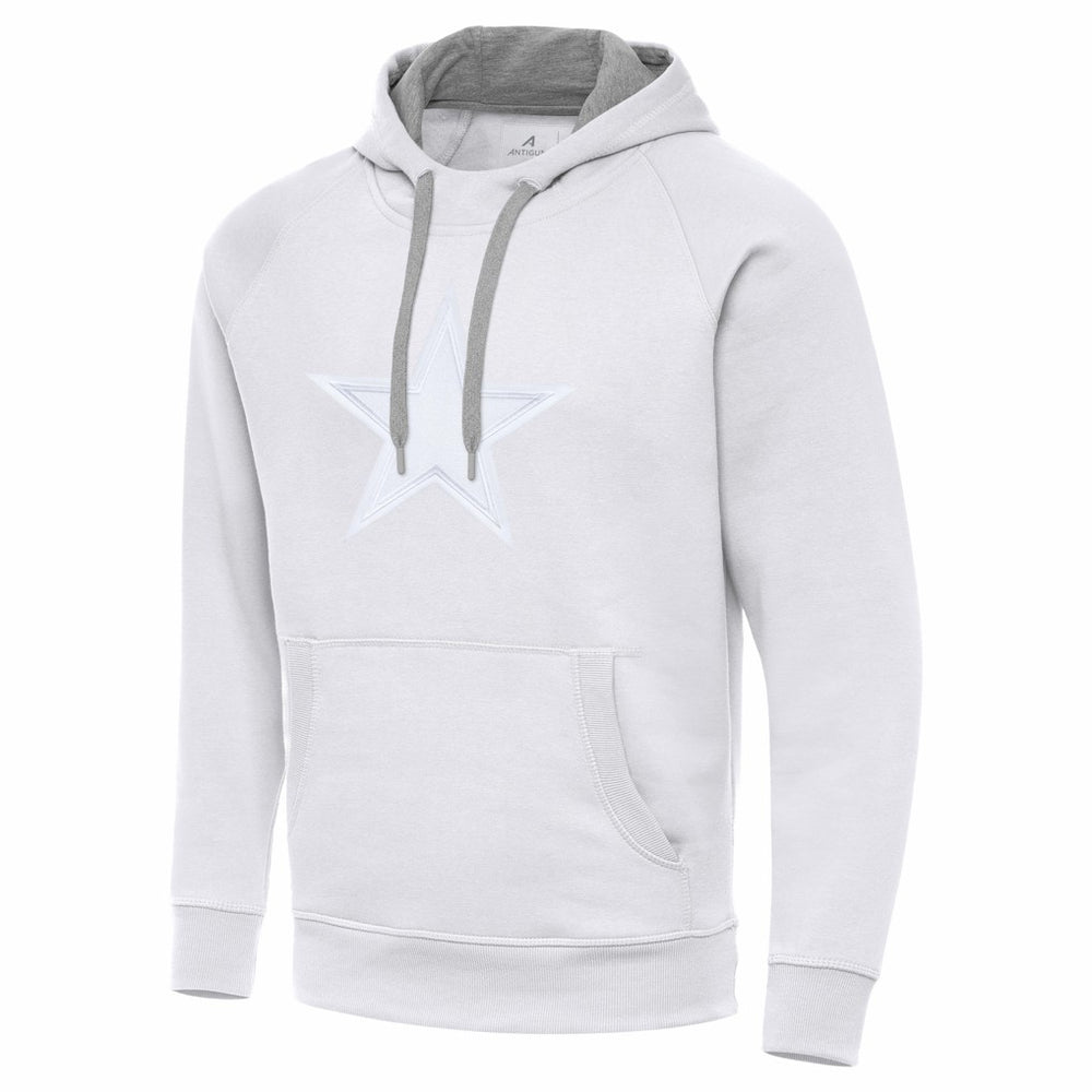 Dallas Cowboys Antigua Victory Pullover Hoodie White