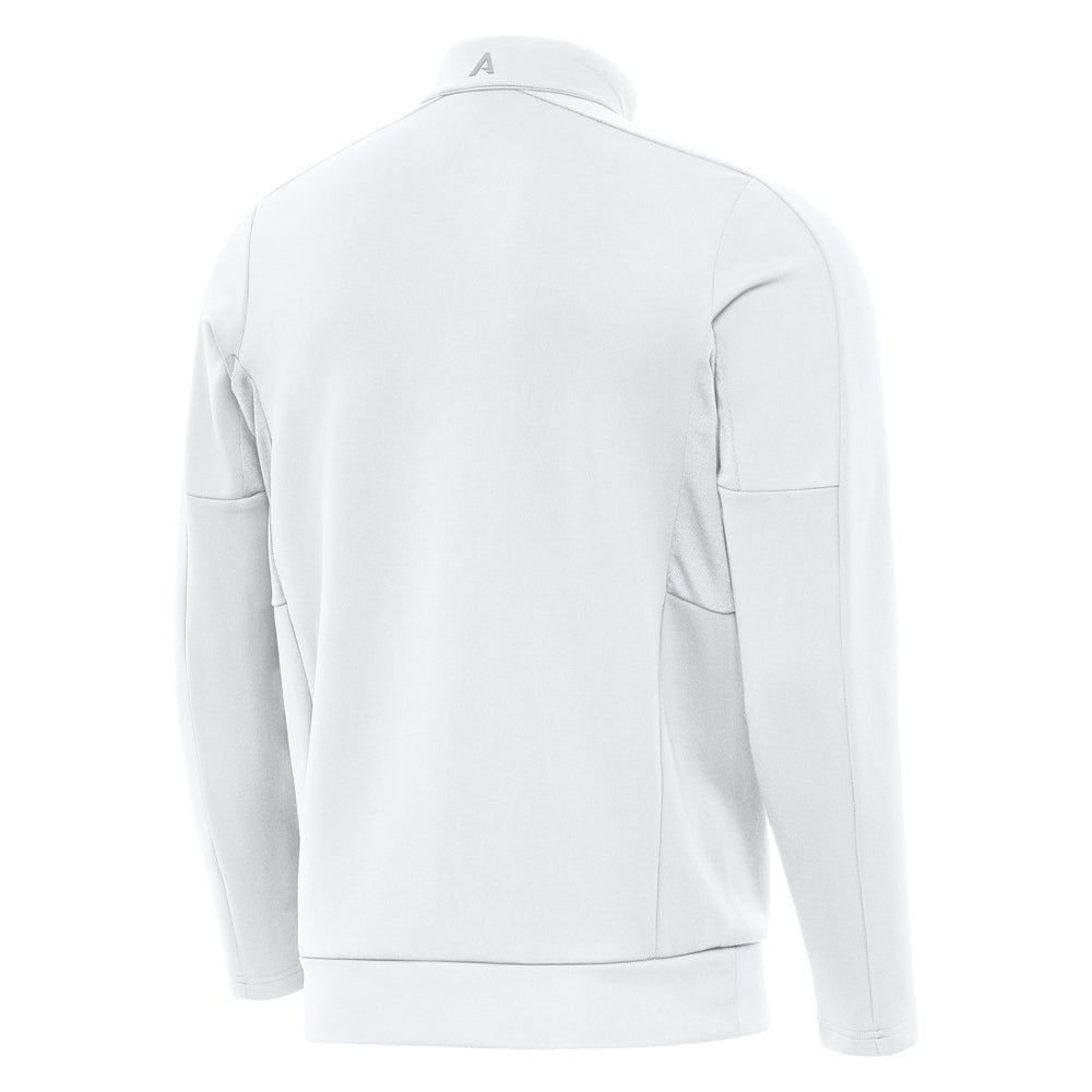 Denver Broncos Antigua Generation Quarter-Zip Jacket White
