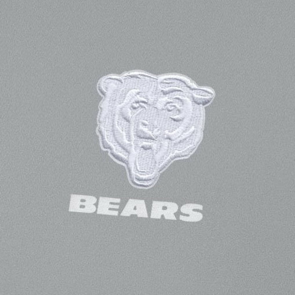 Chicago Bears Men's Antigua Intent Quarter-Zip Jacket Gray