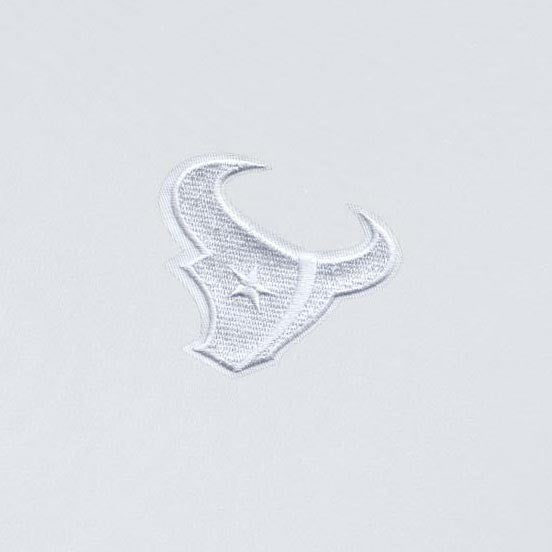 Houston Texans Antigua Intent Quarter-Zip Jacket White