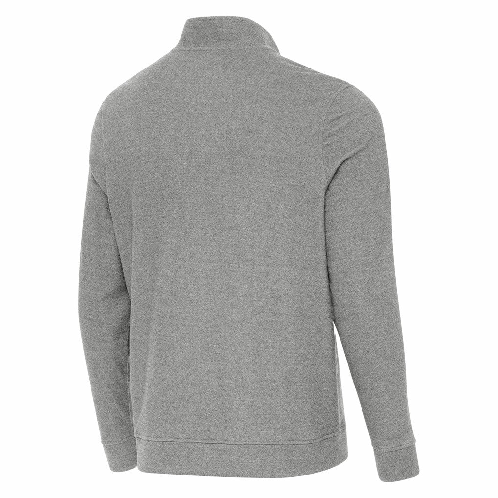 Indianapolis Colts Antigua Subtle Quarter-Zip Jacket Heather Gray
