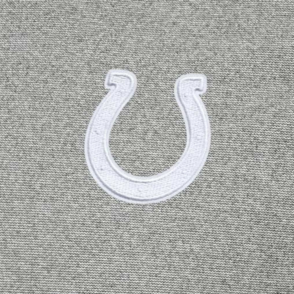 Indianapolis Colts Antigua Subtle Quarter-Zip Jacket Heather Gray